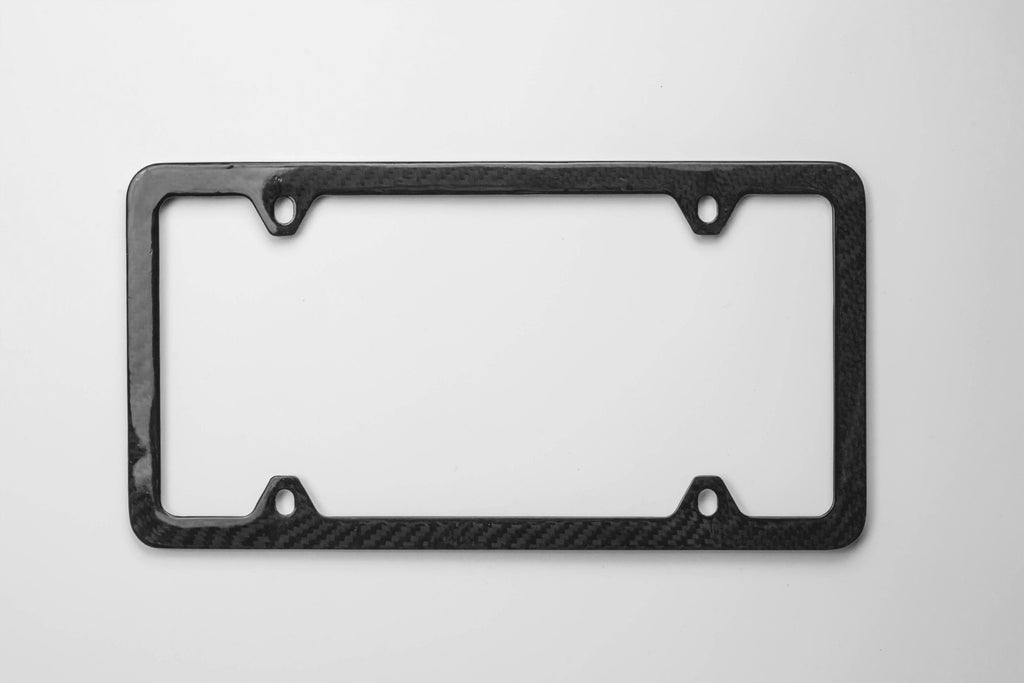 Ultimate Carbon Fiber License Plate Frame